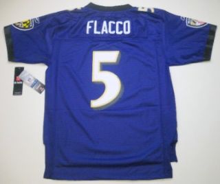 Joe Flacco Baltimore Ravens NFL Reebok Youth Premier Stitched Jersey