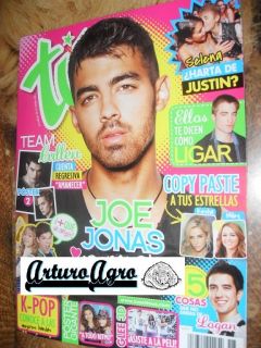 Joe Jonas Brothers Tu Mexican Magazine Kellan Lutz Selena Gomez Glee