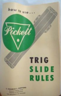 1953 Pickett Simplex Slide Rule Model 901 T 10 inches Boxed w Manual