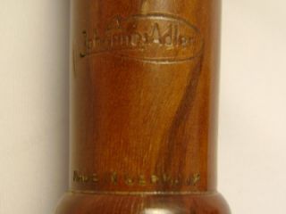 An Antique Johannes Adler Magnamusic Handmade Recorder C soprano Model
