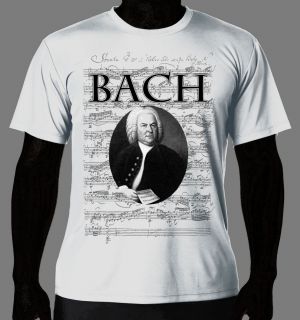 Art T Shirt Johann Sebastian Bach