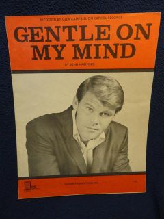 Gentle On My Mind   Glenn Campbell, John Hartford/ Nashville Glaser