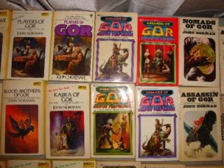 40 GOR Books by John Norman Saga of Tarl Cabot, Chronicles of Counter