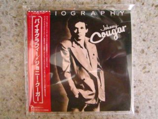 John Cougar Mellencamp Biography Japan mini LP CD Apr 2012 Universal
