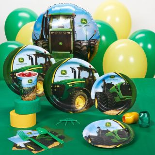 John Deere Tractor Party Pack for 8 or 16 Guests