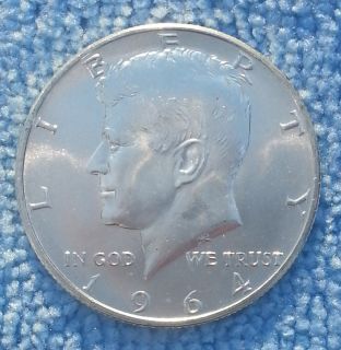 1964 Kennedy Half Dollar 90 Silver Uncirculated