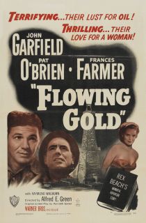 Flowing Gold 1940 John Garfield Western Cult Movie Poster Print 2  
