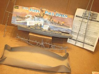 Revell USS John Paul Jones Model Kit w Assembly Instructions  