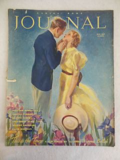 Vintage Ladies' Home Journal May 1937 John La Gatta  