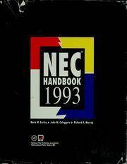 National Electrical Code Handbook 1993 70Hb93 by Mark W Earley John M  
