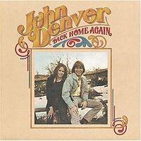 John Denver's 33rpm Back Home Again Record Album  