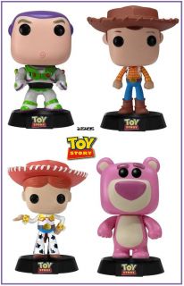 Funko Pop  Toy Story Buzz Woody Jessie Lotso 4 3 75" Set  