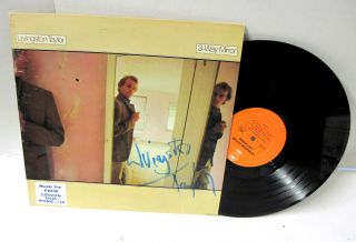 Livingston Taylor 3 Way Mirror Signed LP Epic Records  