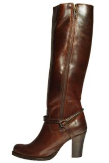 Frye Womens Boots Julia Spur Inside Zip Cognac Leather 77450 Sz 6 M  
