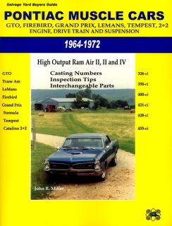 Pontiac Salvage Yard Parts Finder GTO Firebird Lemans  