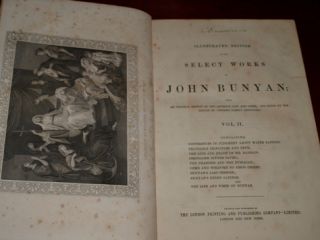 1859 Edition John Bunyan Pilgrim's Progress Illustrated  