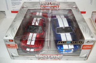2008 Shelby GT 500KR 1 24 Two Car Set Signed by Richard Petty Plus John Force  