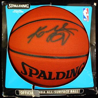 Kobe Bryant Signed Spalding NBA Basketball PSA DNA  