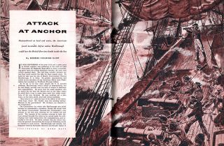 Saga FIRE ENGINE COVER Jesse James BABOON SLAYER Trout Fishing USS RAINBOW 1954  