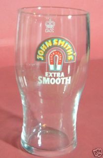 John Smith's Extra Smooth Home Bar Pub Pint Glass  