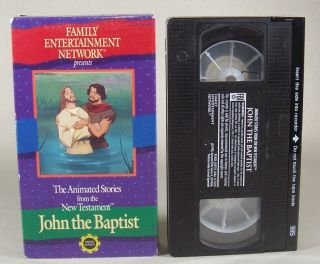 The Animated Bible Stories from The New Testament VHS John The Baptist 2  