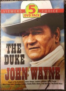 The Duke John Wayne DVD Box Set 9 films on 5 DVDs new and sealed  