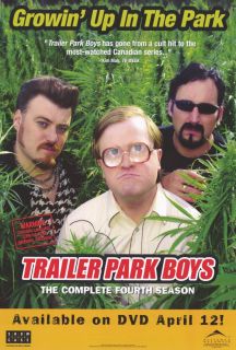 Trailer Park Boys Movie Poster 27x40 John Paul Tremblay Robb Wells John  