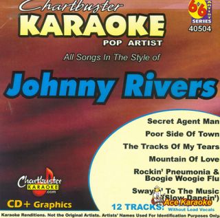 Chartbuster POP6 Karaoke CDG CB40504 Johnny Rivers  