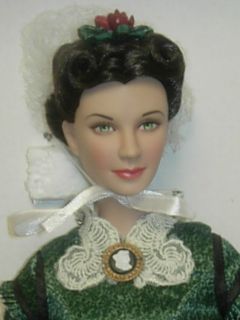 Tonner Scarlett O'Hara Christmas 1863 Gone with The Wind Vivien Leigh Sculpt  