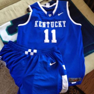 John Wall Nike Kentucky Jersey and Shorts  