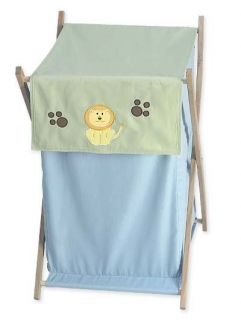 Sweet JoJo Kid Baby Clothes Laundry Hamper for Jungle Safari Animal Bedding Set  