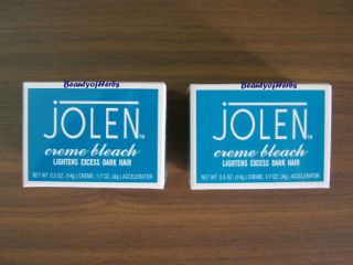 Jolen Creme Bleach Lightens Excess Dark Hair 36 GM  
