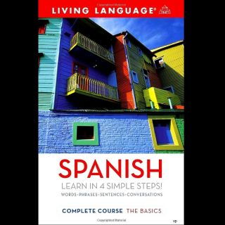 NEW Learn How To Speak SPANISH Living Language Audio CDs BOOKs Complete Course  