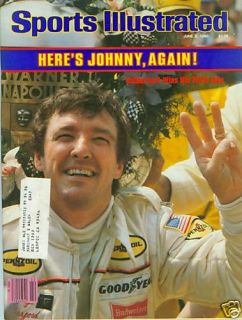 Sports Illustrated 6 2 1980 JOHNNY RUTHERFORD INDY 500  