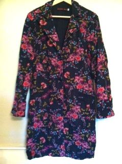 Johnny Was Floral Embroidered Jacket XL  