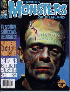 Frankenstein Dark Shadows Jonathan Frid Barnabas Lugosi Famous Monsters 229 LK9  