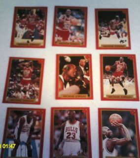 Tuff Stuff Michael Jordan 9 Card Set 1991  