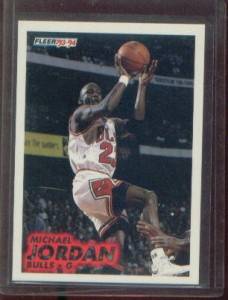 1993 1994 Fleer Michael Jordan Bulls 28 Basketball Collector Card  
