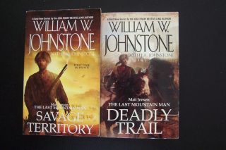 William W Johnstone J A Johnstone The Last Mountain Man Book Series Lot 1  