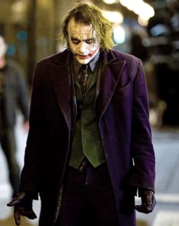 The Joker T Shirt Costume Batman Purple Suit New  
