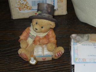 Cherished Teddies Bears Collection Bear Cratchit Christmas Carol 617326 1994  