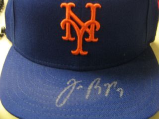 Auto Jose Reyes New Era Fitted New York Mets Cap  