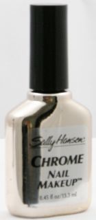 Sally Hansen Chrome Nail Makeup Platinum Chrome 02  