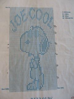 Peanuts Snoopy Joe Cool Cross Stitch or Knit Patterns Out of PRINT1958 1971  