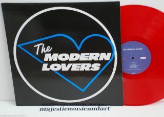 The Modern Lovers LP Red Vinyl Pressing from Italy Jonathan Richman N Mint RARE  