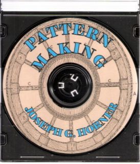 Pattern Making Joseph G Horner with 486 Pictures CD  