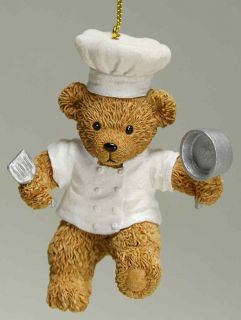 Joseph Warren Miller Ornament Teddy Chef 6978778  