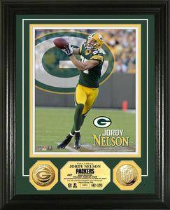 Jordy Nelson Gold Coin Photomint  