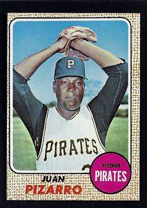 1968 Topps Juan Pizarro 19 Pittsburgh Pirates  
