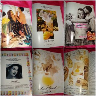 Glamour Sarah O'Hare Daniela Pestova Shana Zadrick Judit MASCO Vintage Ads 1993  
